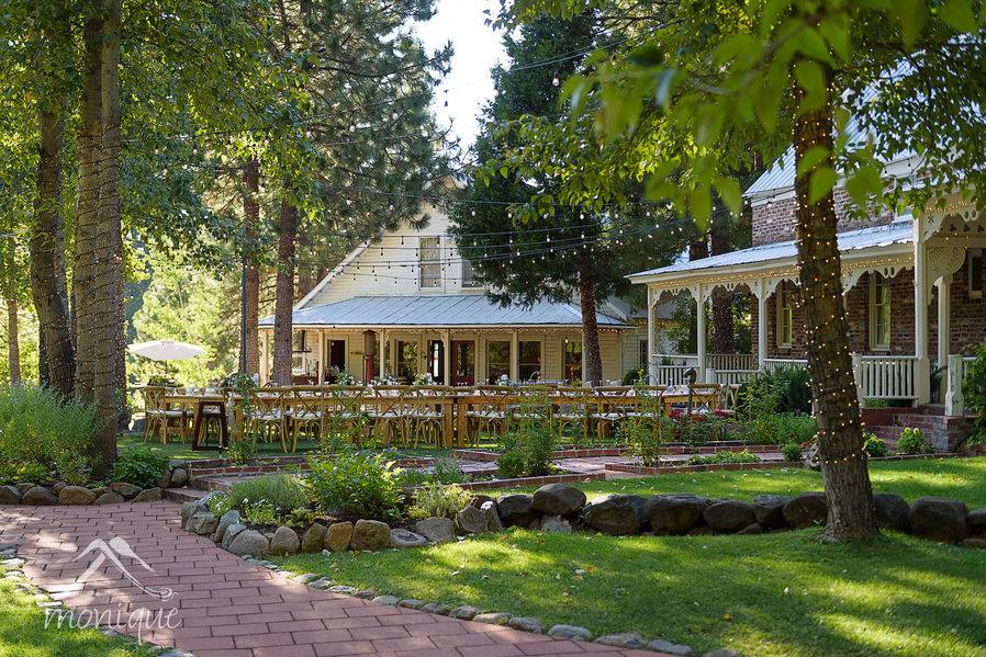 Jackson creek twenty mile house wedding graeagle california