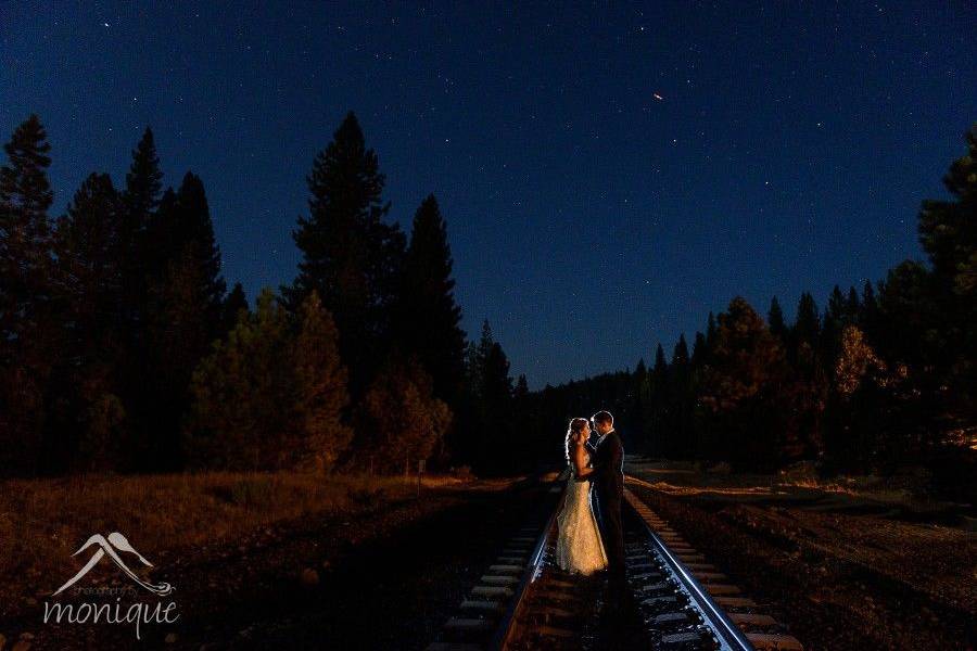 Train tracks twenty mile house wedding venue northern california