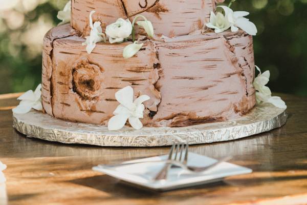 Designer wedding cake
