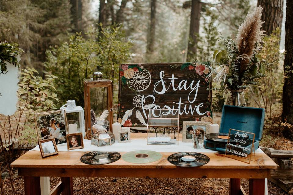 Forest towering ceremony