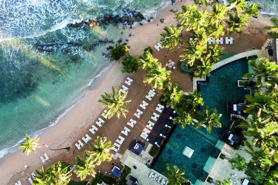 Aerial view of Dorado Beach