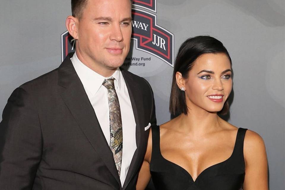 Channing Tatum with Jenna Dewan