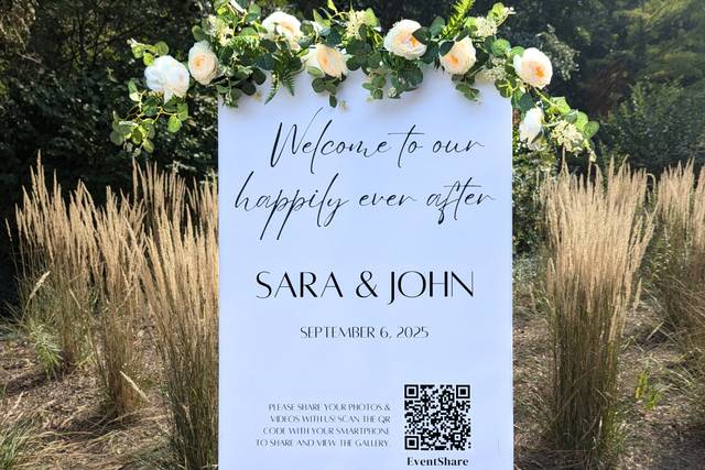 Add QR code to signs