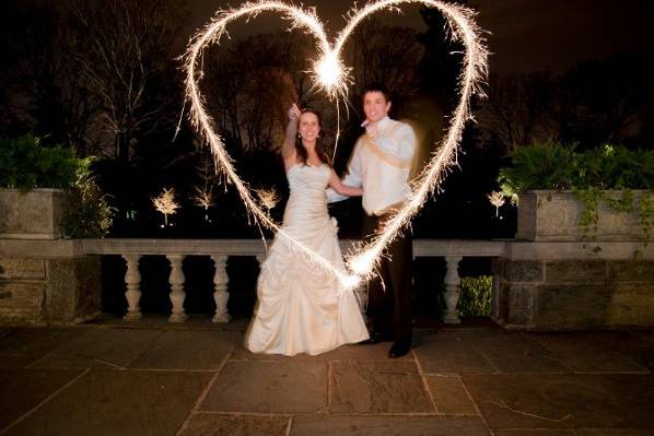 Sparkler fun