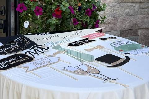 Various props for each event
