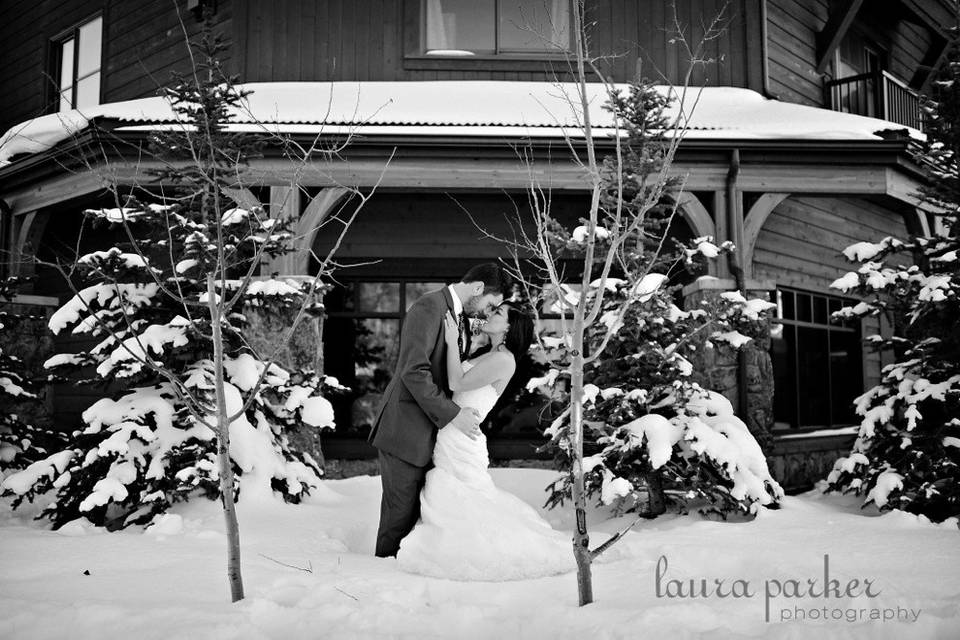 Village Center Winter Wedding