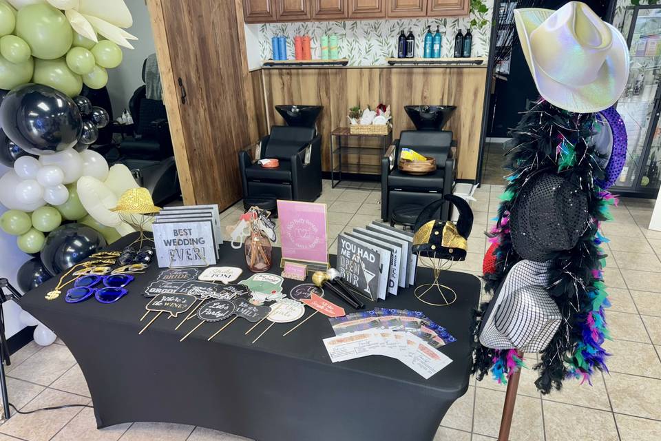 Table set up