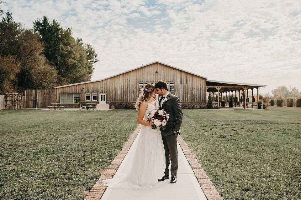 Altar Walk in Back of Barn