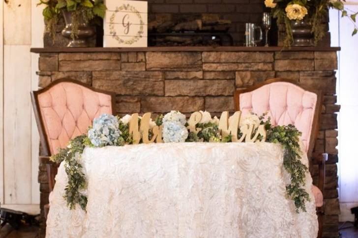 Sweetheart Table