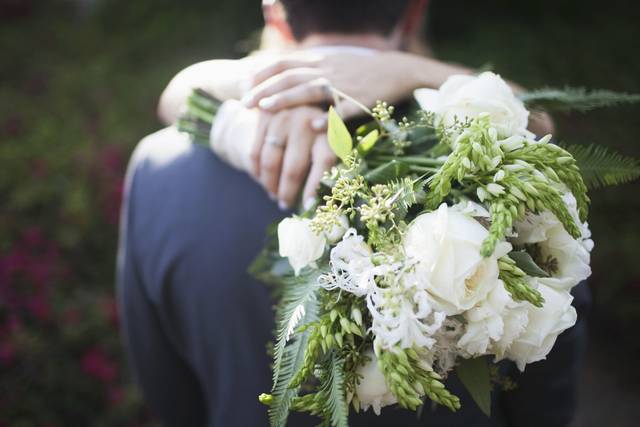 Beautiful bridal bouquet