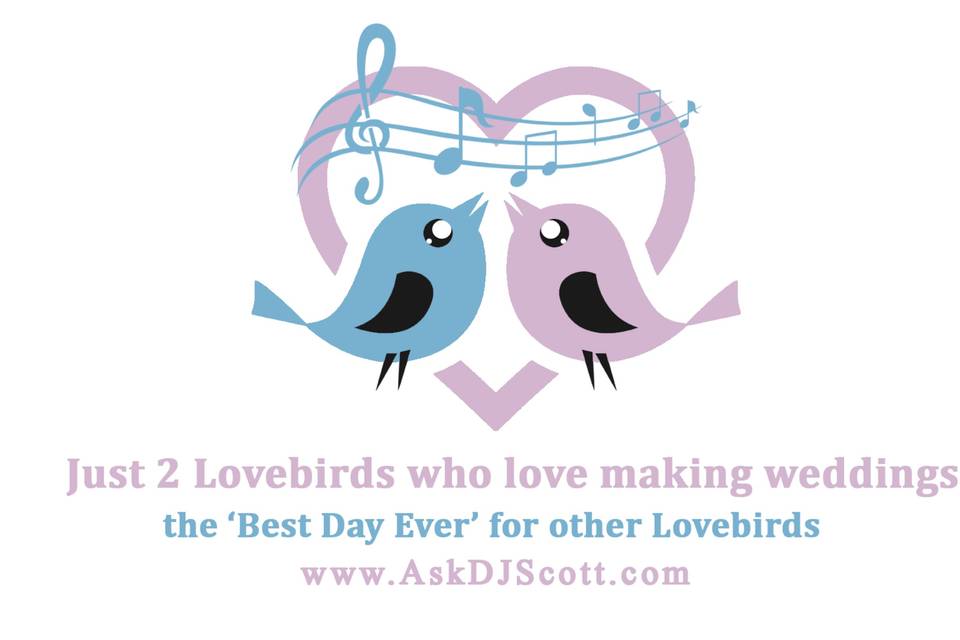 2 Lovebirds (AskDJScott.com)