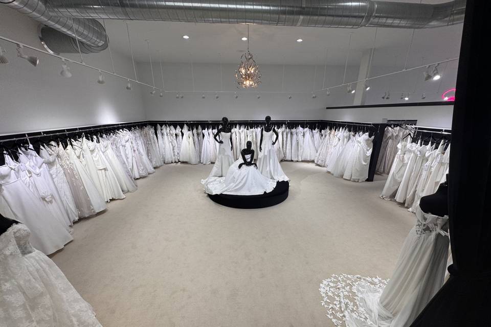 Your dress is here!