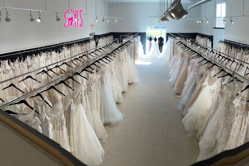 Main Bridal Gown Room