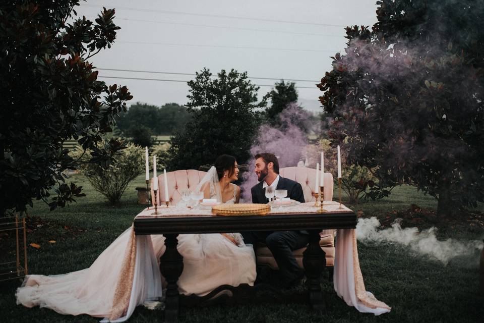 Reception table