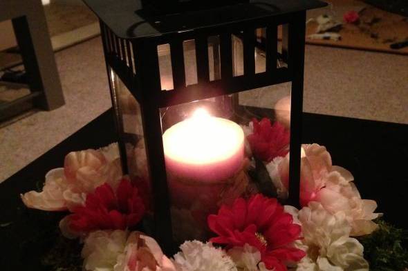 Lantern centerpiece