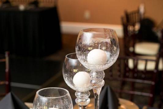 Candle centerpiece