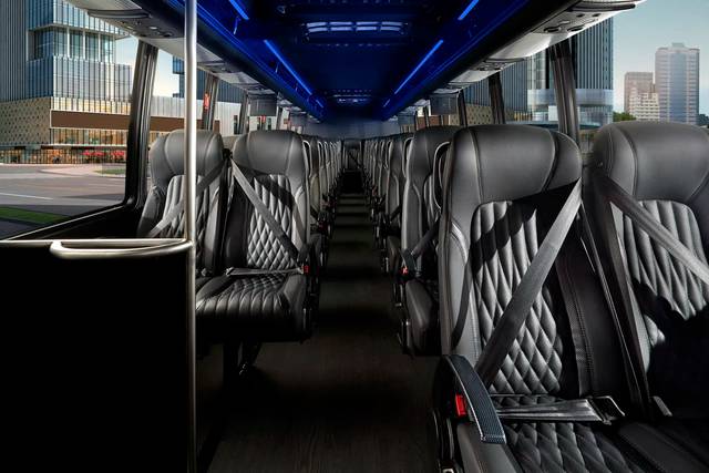 Luxury Motorcoach Interior