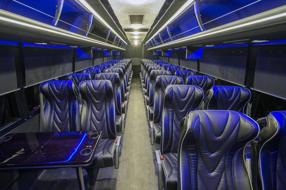 Luxury Motorcoach Interior