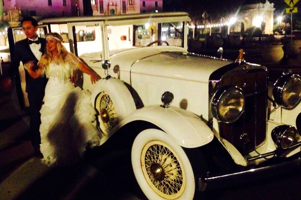 '29 Franklin Wedding Car