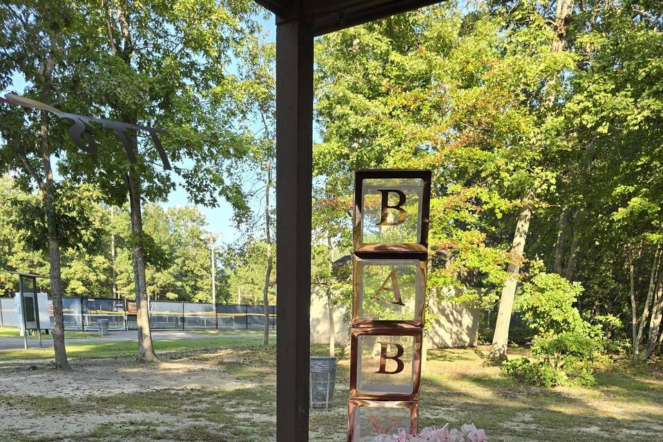 Baby shower tower