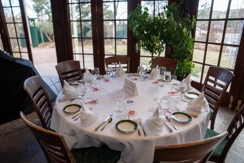 Picnic in the trees after the