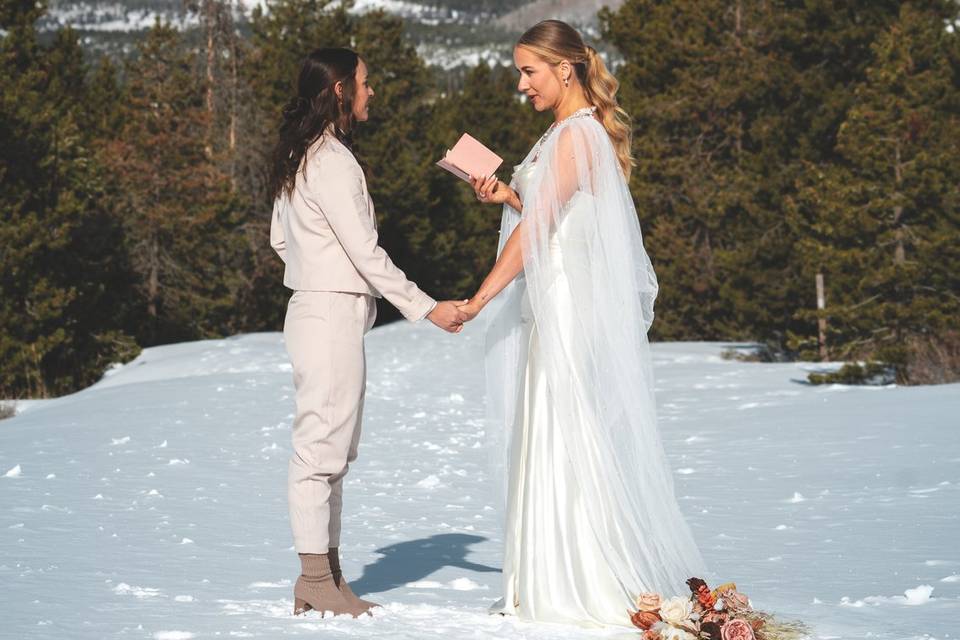 An Embrace and Vows