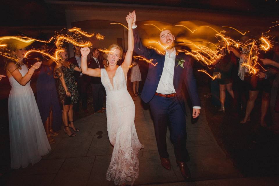 Sparkler exit