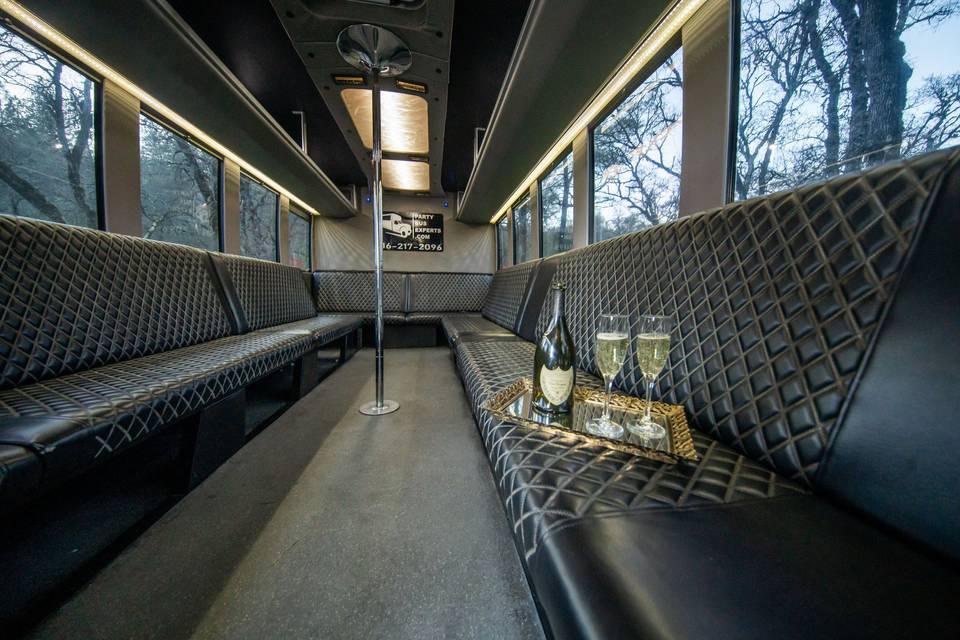 Party Bus Interior