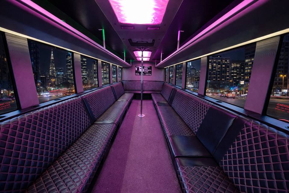 Party Bus Interior