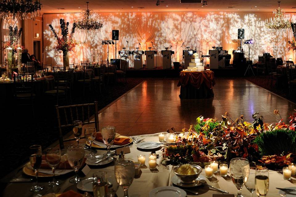 Reception area and dance floor