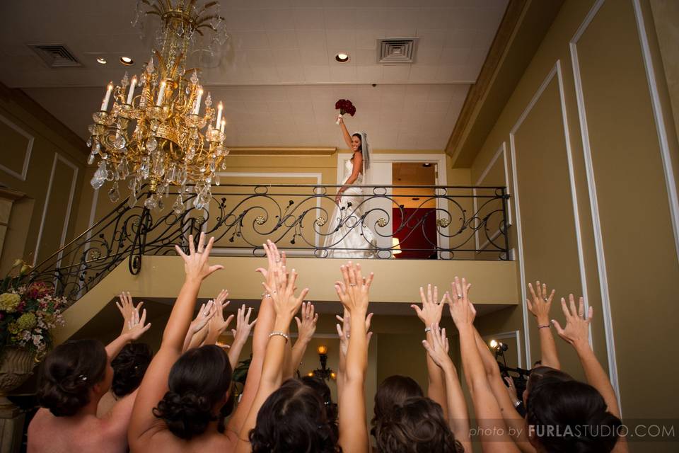 Staircase and bride