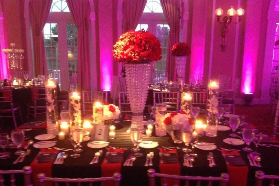 Centerpieces and decor