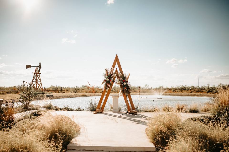 Ceremony Backdrop