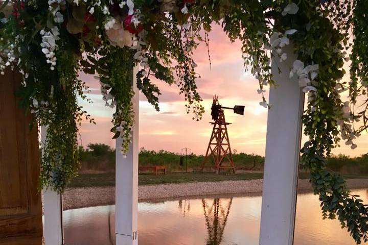 Ceremony Backdrop