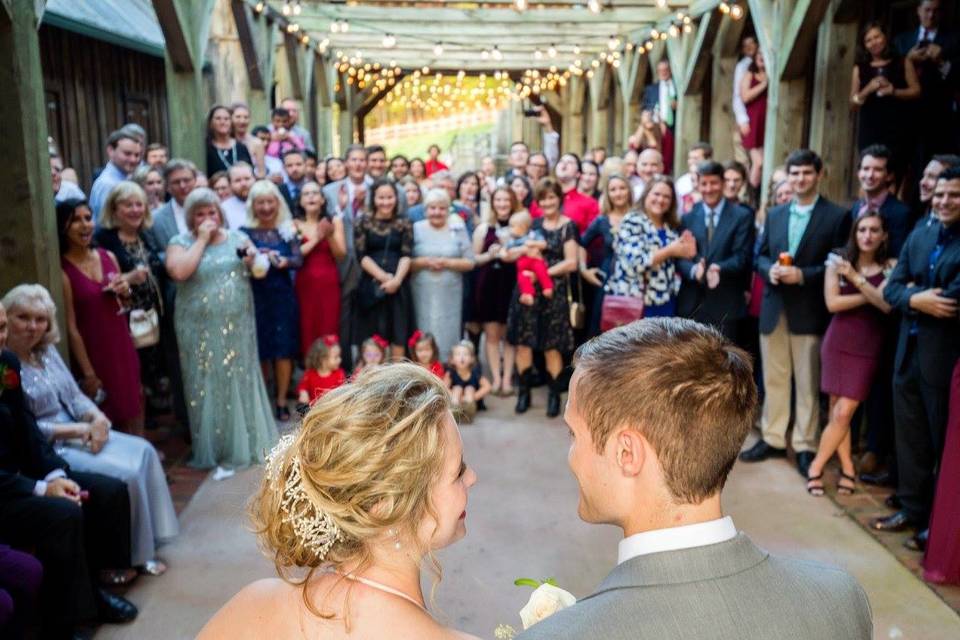 Wedding group photo