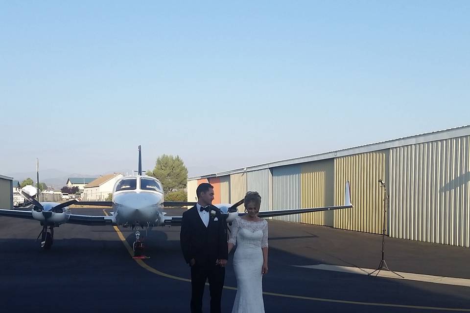 Wedding on top of Mt Soledad