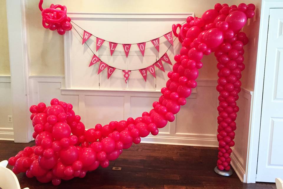 Engagement balloon stiletto