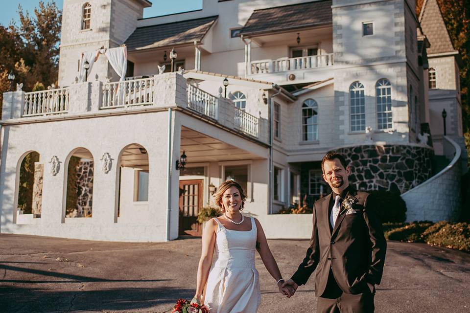 Castle wedding led