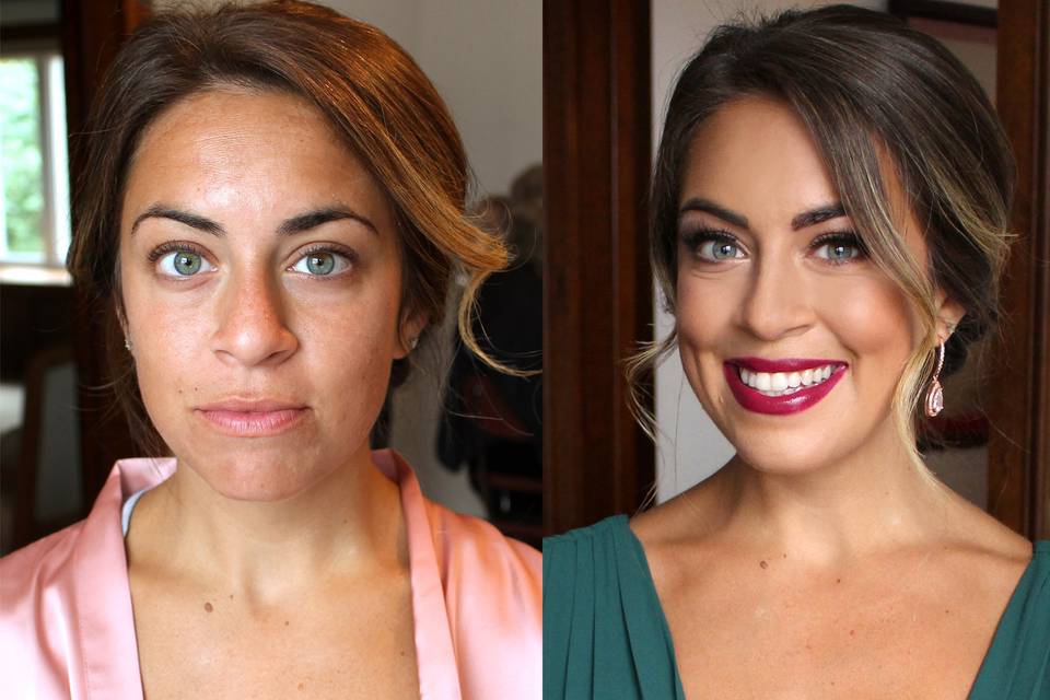 Bridesmaid Before & After