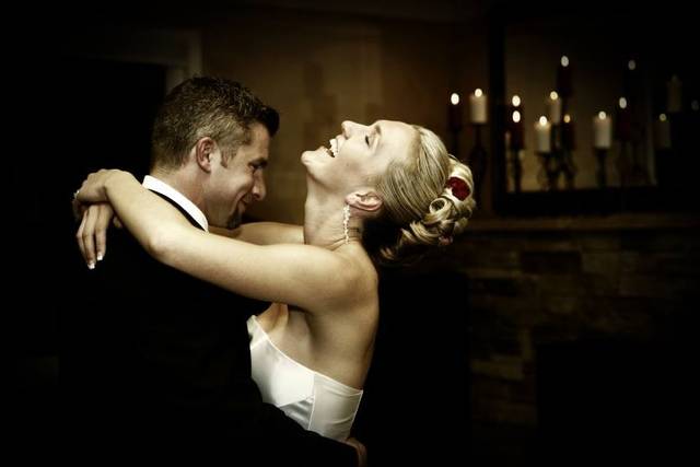Romantic moment