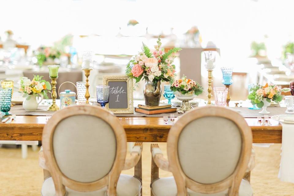 Sweetheart's table | Annie Watts Photography