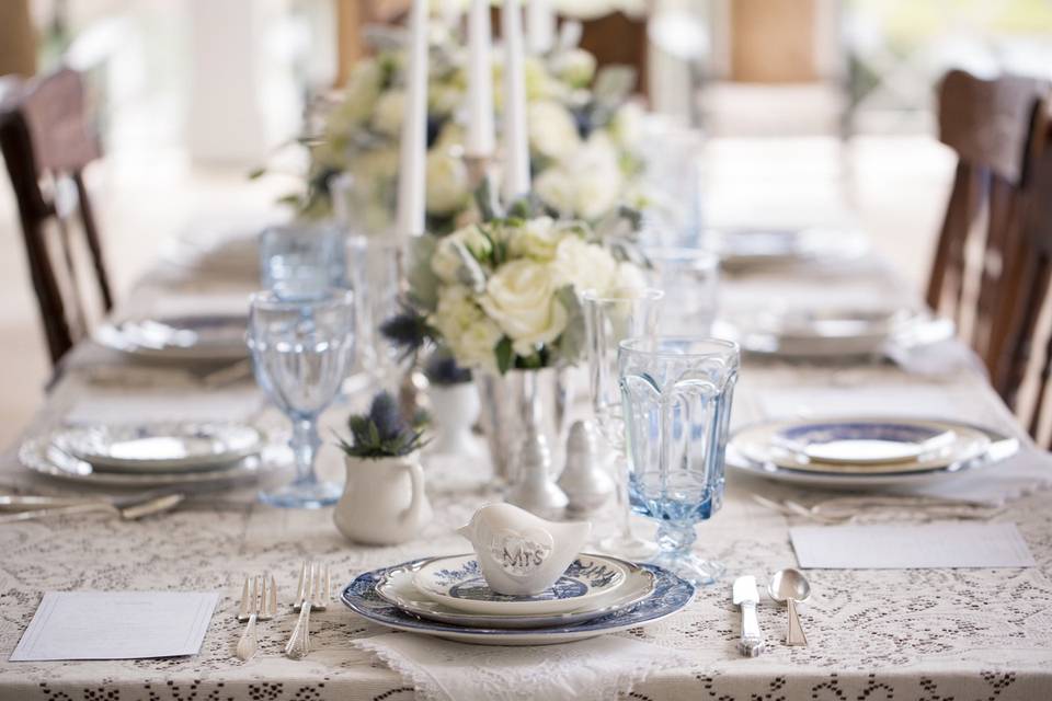 Southern Vintage Table | Jackson Signature Photography