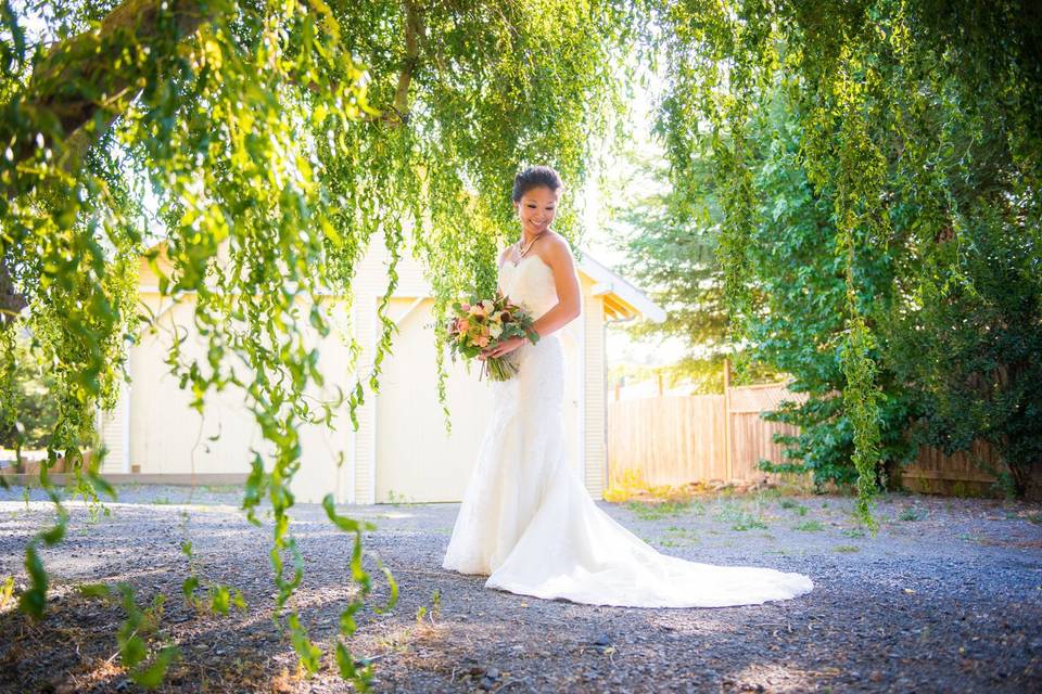 Bride's portrait