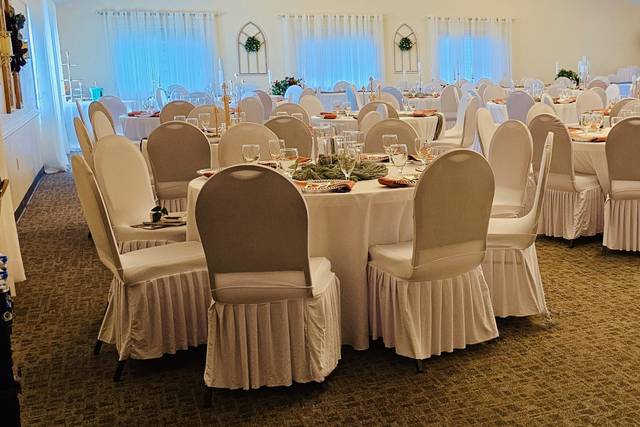 September wedding reception