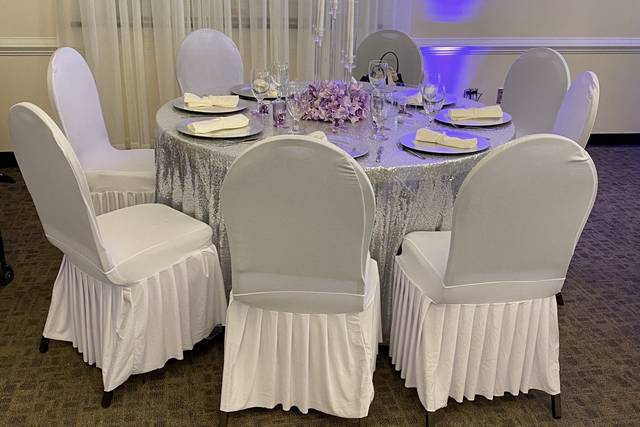 October wedding reception