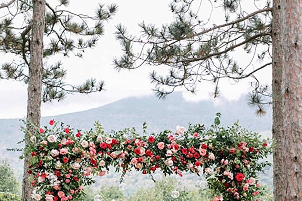 Rose arbor - Onteora Mtn House