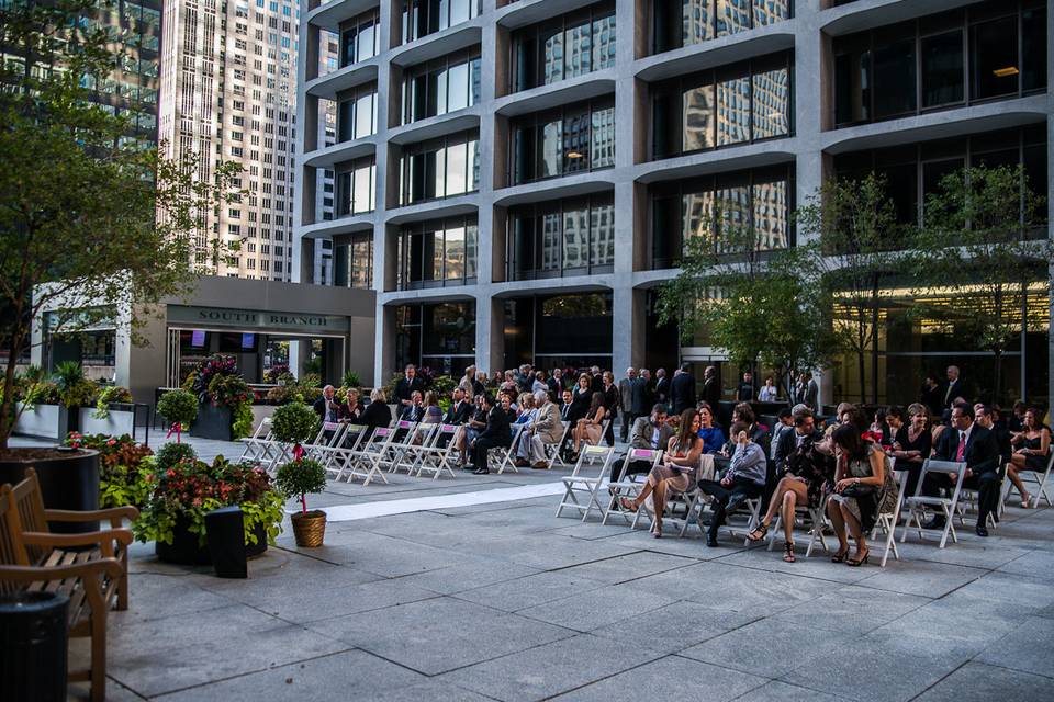 Outdoor Wedding Ceremony