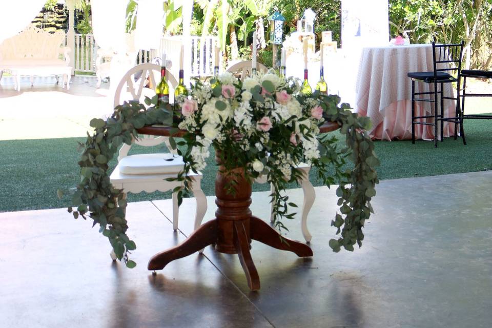 The sweetheart tables