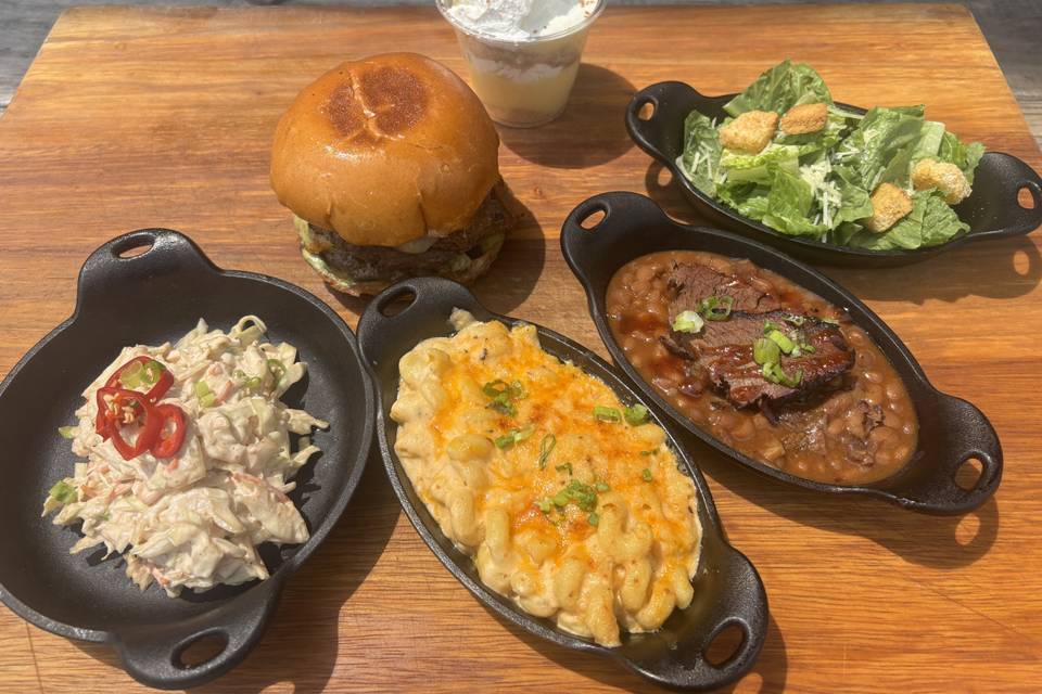 Smoked Lick BBQ Platter
