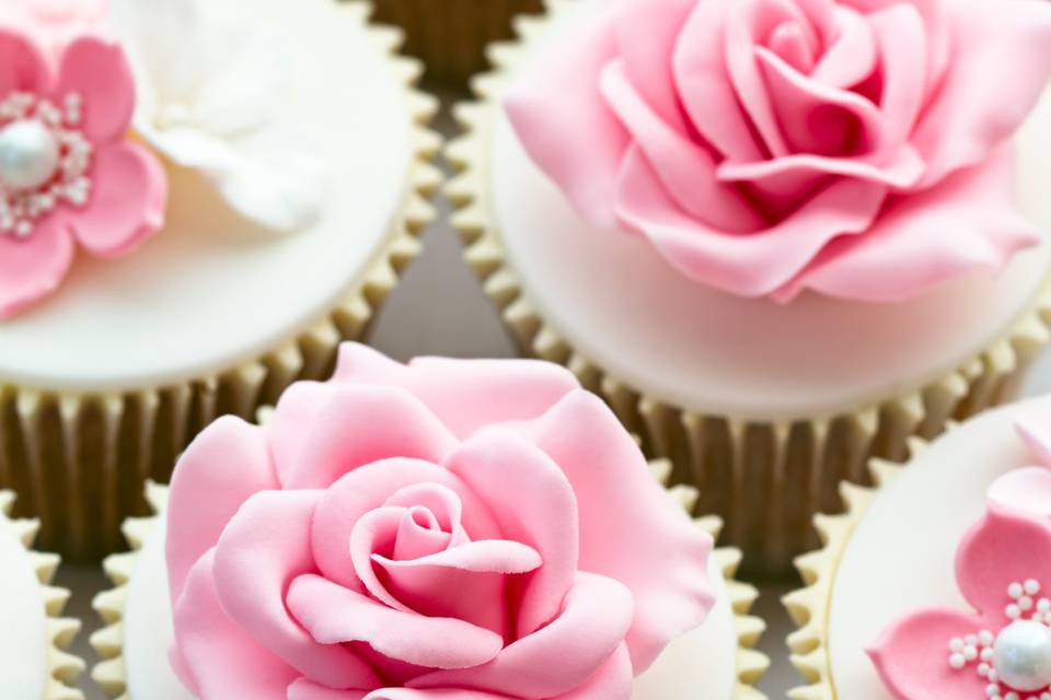 Cupcake with Rose